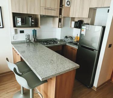 La Cisterna Apartment | Moderno Depto con Terraza, Estacionamiento y Piscina, La Cisterna