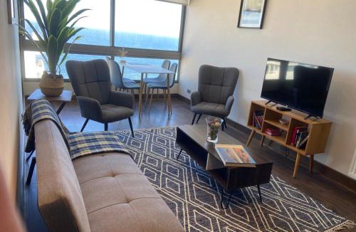 Concon Apartment | Hermoso departamento en Costa de Montemar, Concón -las piscinas sólo se pueden usar en arriendos sobre 15 días
