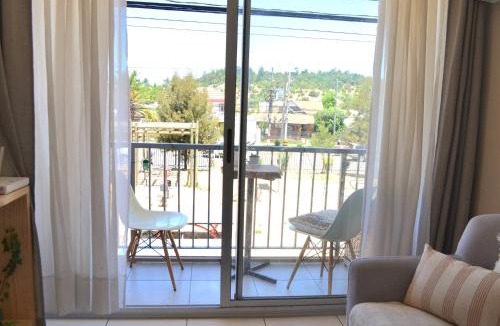 Curico Hotel | CasaNativa Sur Depto 3D 2B Aire Wifi Estacionamiento