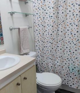 Downtown Santiago Apartment | Skyline Santiago 360 Parking AC 3 pax