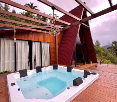 Eco Ski Chalet | Cabana Meu Chalé em Santa Teresa a 8km do Portal