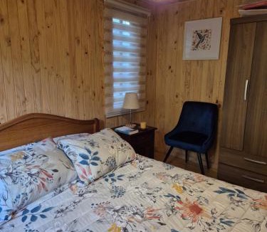 Pinto Apartment | Cabaña Los Lleuques, Descanso en Cordillera a orillas del río Renegado