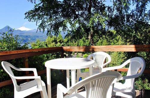 Conaripe House | Cabañas Ruka Rayun vista y acceso al lago en Coñaripe