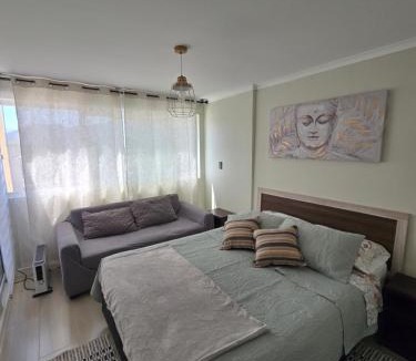Machali Apartment | Hermoso y equipado Departamento con wifi y aire acondicionado