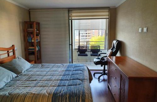 Nunoa Apartment | Departamento con AC Ñuñoa