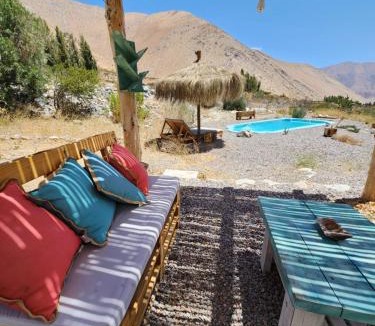 Paihuano Ski Chalet | Cabaña Alma de Montaña, piscina privada