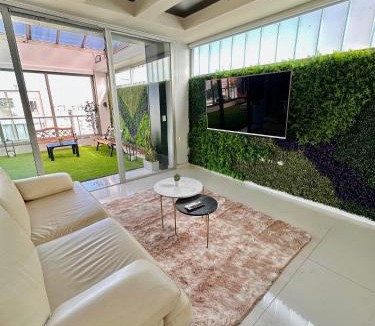 La Plata Apartment | Center Suites con terraza privada