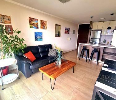 Apoquindo Apartment | Moderno Departamento I Piscina Temperada I Calefacción I GYM I Lavandería I Piscina en Azotea I Estacionamiento I Las Condes