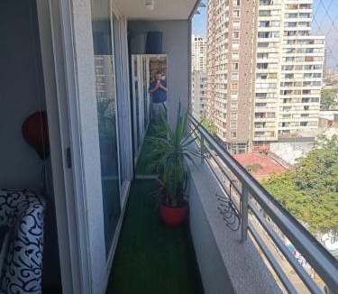 Downtown Santiago Apartment | Apartamento estilo mariposa