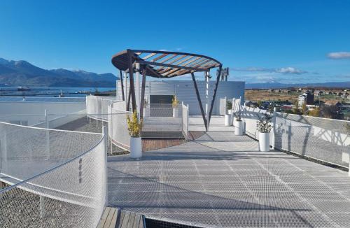 Province of Tierra del Fuego Apartment | Cálido estudio con balcón y vistas a las montañas