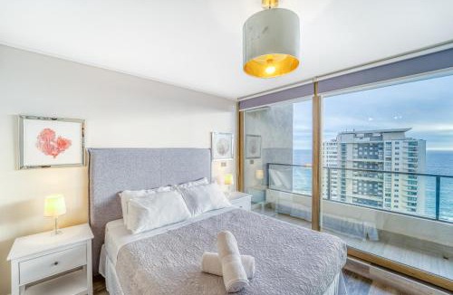 Concon Apartment | Sunshine Coast 3D 2B c/ Vista al Mar