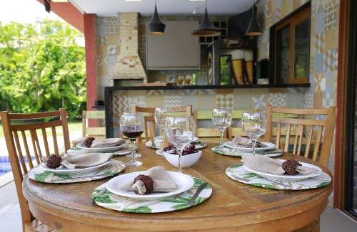Itacimirim House | Okkara Itacimirim House - 4 suites - Luxury Condominium - Extraordinary Swimming Pool - Itacimirim Beach Bahia Brazil