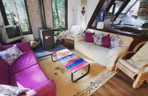 Bajos de Lircay Ski Chalet | "Encanto de Vilches", cabaña en la precordillera con hot tub privado