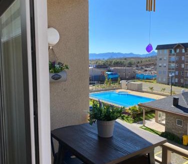 Villarrica Apartment | Vista al Volcan Estacionamiento Piscina Wifi