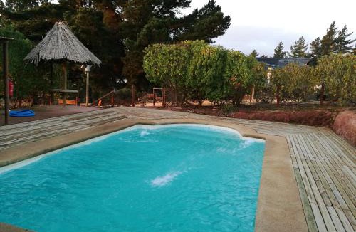 Algarrobo Cabin | lodge con piscina privada, parcela de campo.
