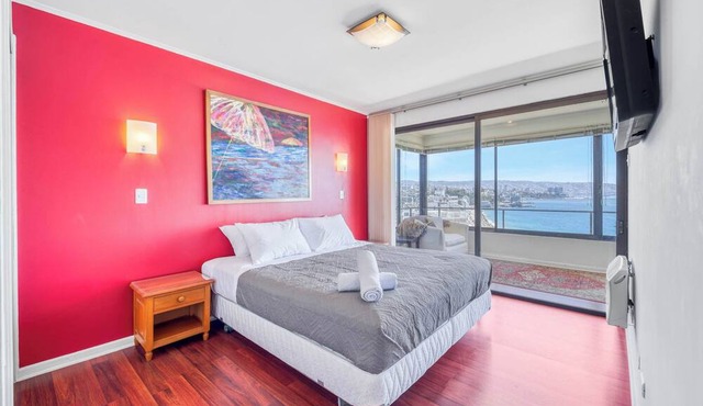 Ocean Stay Apartment w/Ocean View in Viña Del Mar