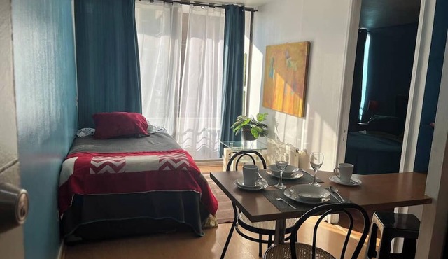 Steps away from Sta. Lucia subway Nice 1 bedroom apartment in Santiago