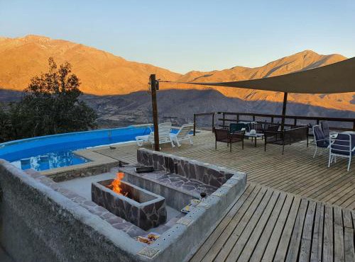 La mejor vista de la cordillera Chilena