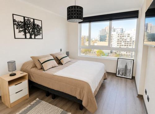 Moderno y amplio Departamento 1D1B con fabulosa Vista al Parque Ecuador y a la ciudad
