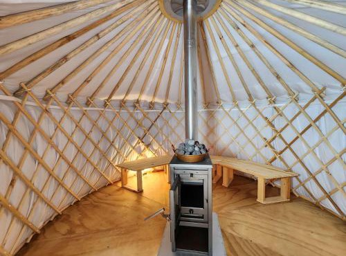 BUHO Eco Yurt Rayen Pulli AC Parking Wifi