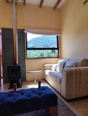 Cabaña frente a Termas Indómito