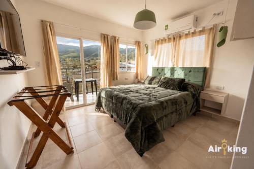 Suites Amplias y Comfortables - Con Balcon, Parquizado, Asador y Pileta