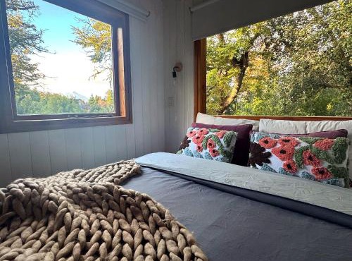 Casa Calvé Tiny House en el Bosque con Deck Privado San Martín de los Andes in San Martín de los Andes