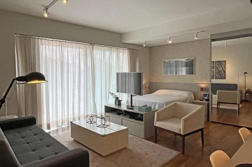Studio Vista Mar no Unlimited Ocean Front in Santos