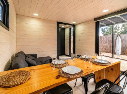 Fiora Lodge - Cabaña 4 personas Terraza Parilla Wifi Cocina Fogón