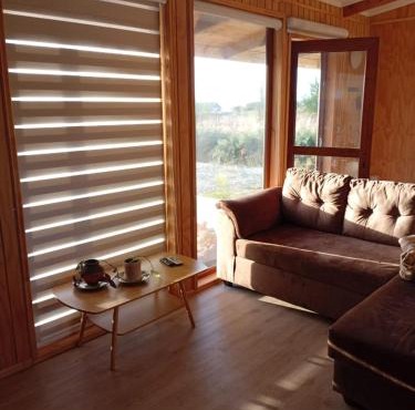 Raulí Cabin, Playa Huicha sector in Ancud-Chiloé