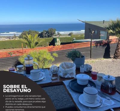 Viento Sur Pichilemu Lodges Cama King con Calientacamas