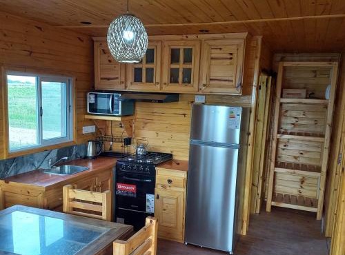 Cabaña totalmente equipada para 4 o 5 pers con piscina privada