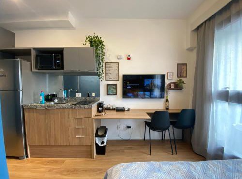 Studio novo Metro Hospitais Wifi ar-condicionado in São Paulo