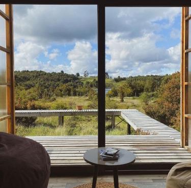 Pichi II Calbuco - Tiny house cabin facing the lagoon in Calbuco