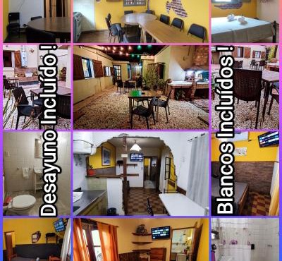 Benvinguts Casa y Apartamentos de 1 a 12 personas Pleno Centro Santa Rosa de Calamuchita in Santa Rosa de Calamuchita