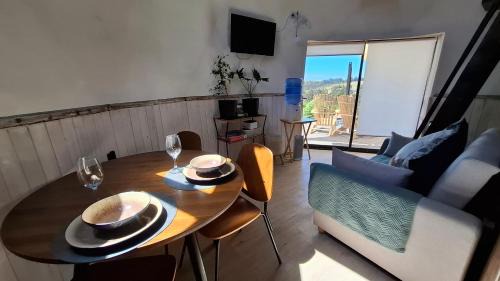 Domo en la Reserva El Yali, con jacuzzi privado