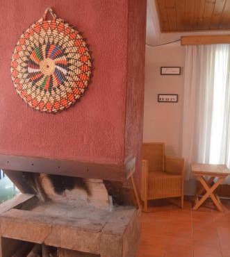 Casa en plena cordillera de los andes