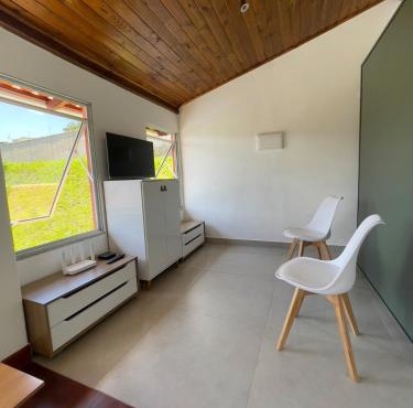 Tiny Garden House in Santa Rita do Sapucaí