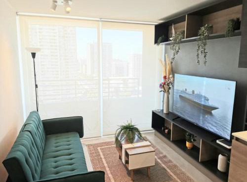 Nuevo departamento estilo elegante con Aire acondicionado