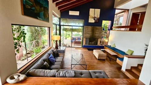 12 Huespedes, calefacción, pisczina, terraza, jacuzzi, aire acondicionado, Lo Barnechea