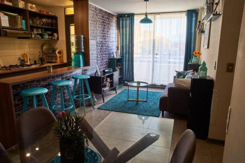 Departamento amoblado en arriendo