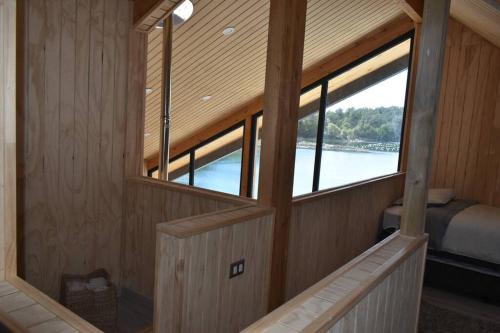 Impressive Don Santiago Cabin, Chilean Patagonia.