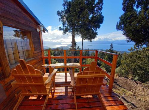 Cabaña con increíble vista al Nahuel Huapi
