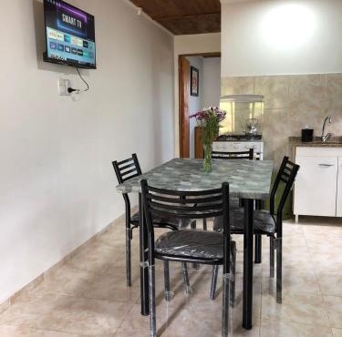 CABAÑAS FENIX con EL ARROYO AMBOY RODEANDO LA PROPIEDAD reservar con 24 hs de anticipación in Villa Amancay