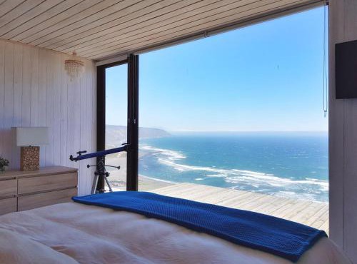 Casa con Hot Tub vista panorámica y sendero de bajada a la playa